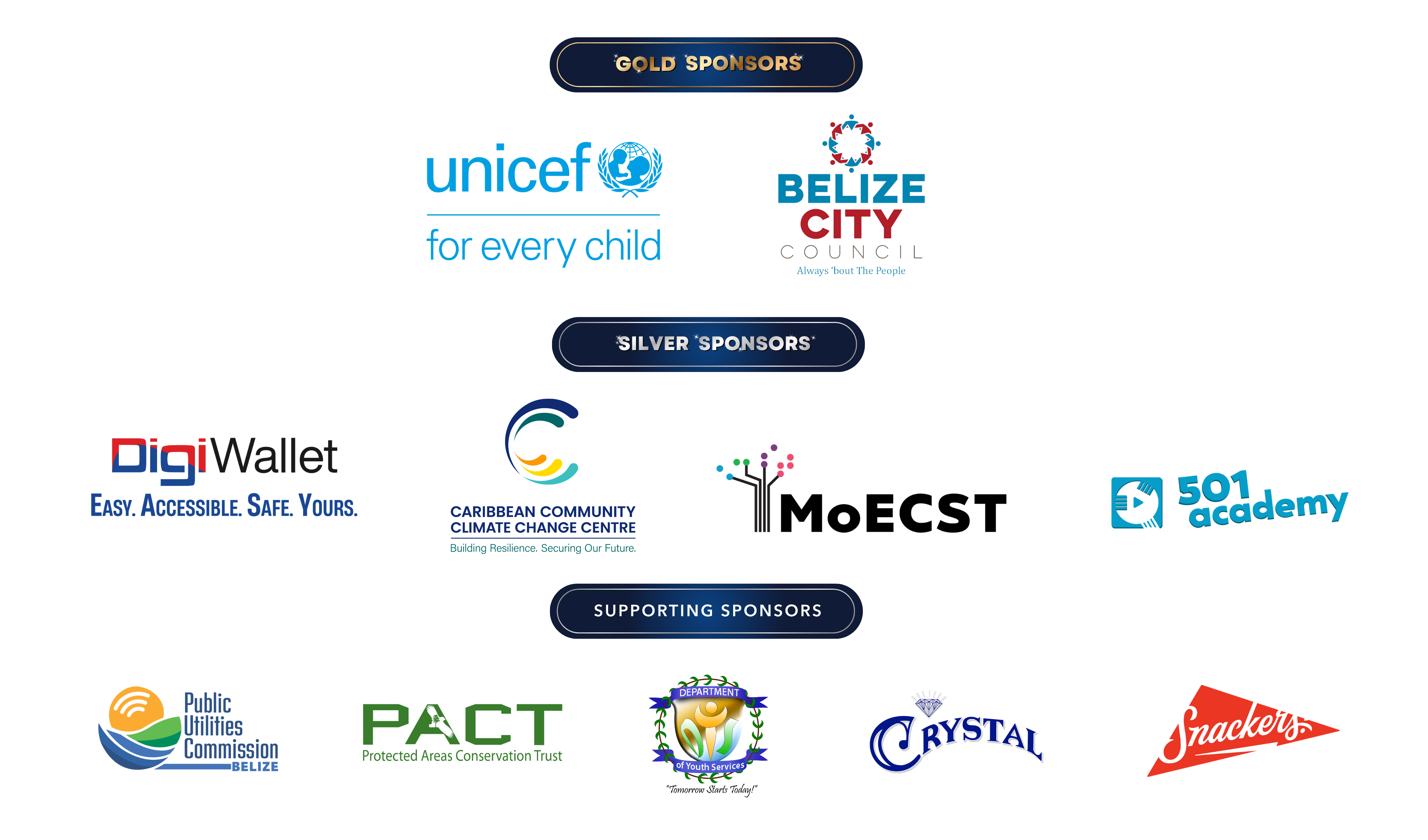 Gold and Silver Sponsors